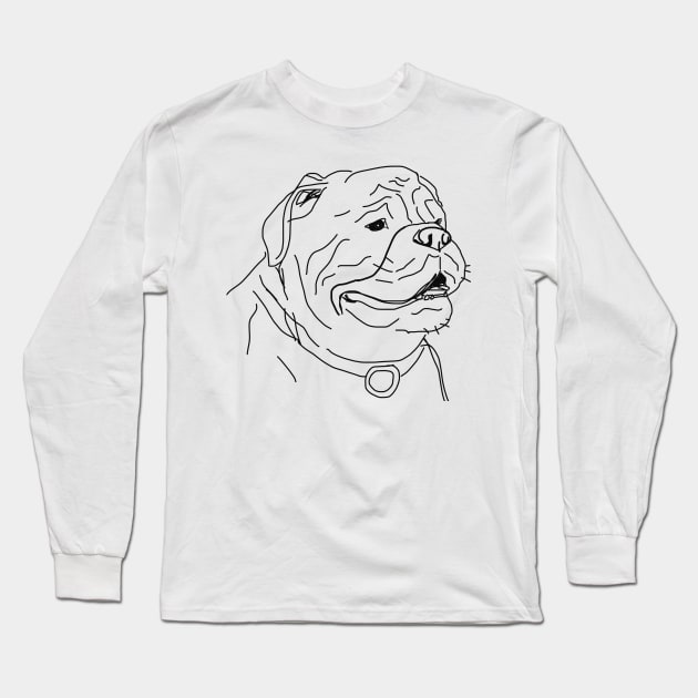 Rottweiler Long Sleeve T-Shirt by Grafititee